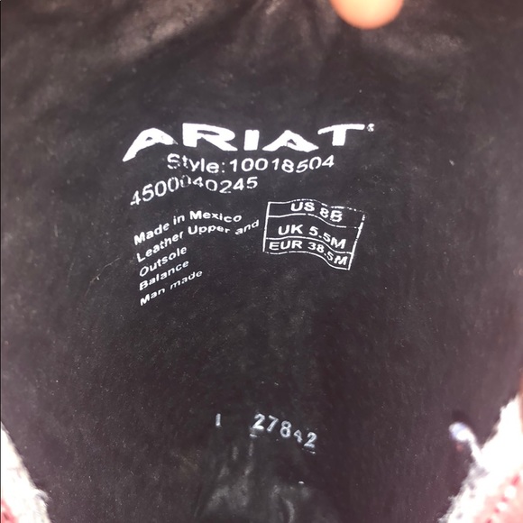 Ariat boots - Picture 6 of 6